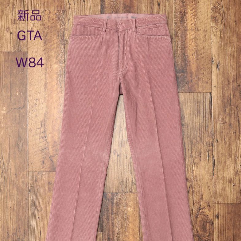 【新品・48サイズ】GTAジーティーアー ・コットンコーデュロイ ブーツカット パンツ拍卖