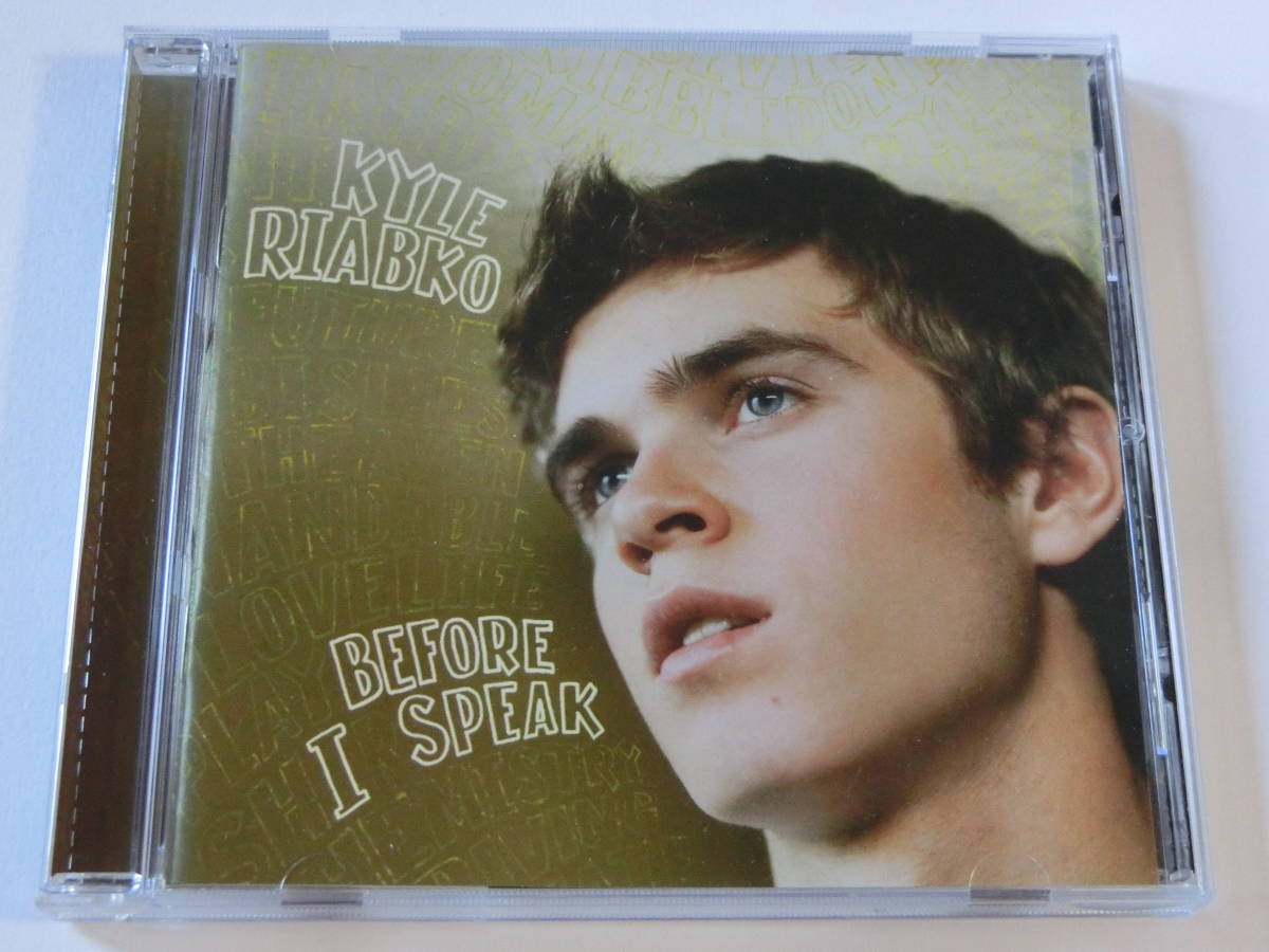 Kyle Riabko■BEFORE I SPEAK■輸入盤アルバム拍卖