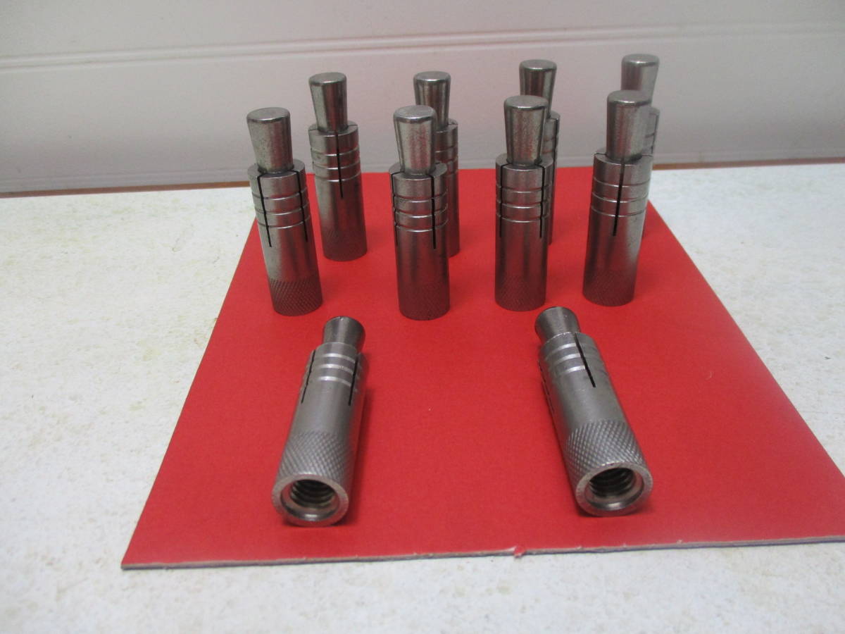 ステンレスカットアンカー プラグアンカー3/8(ネジ山3分) 10本で¥1000 送料¥185拍卖