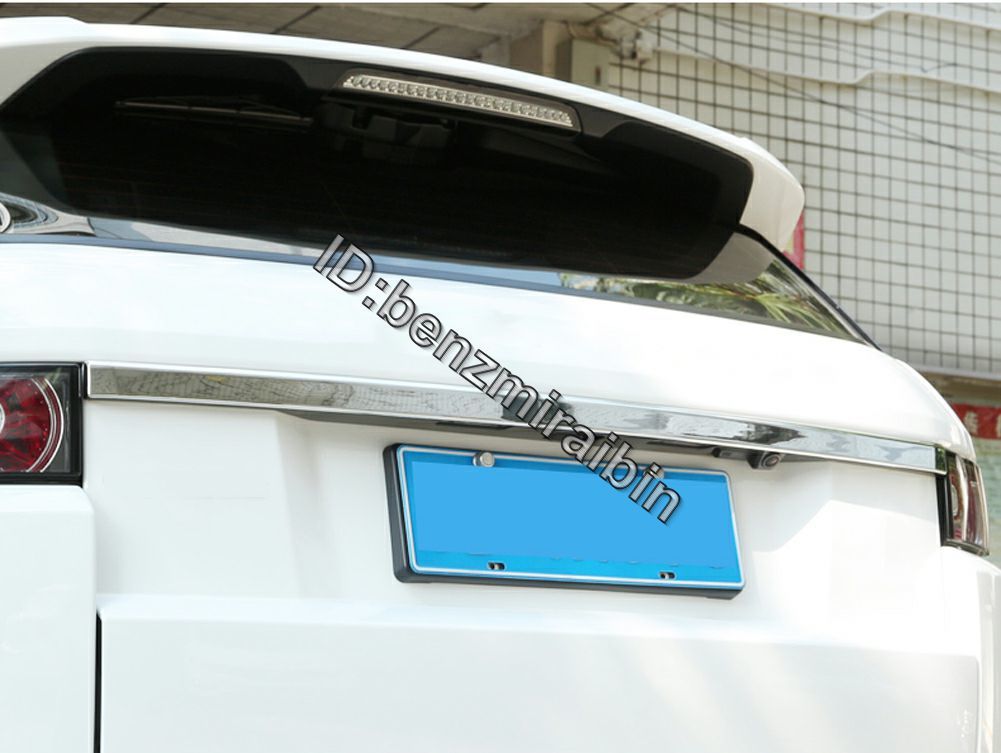 ブラックです ランドローバー Range Rover Evoque 2012-2017 リア トランク リッド トリム カー スタイリング イヴォーク イヴォーグ拍卖