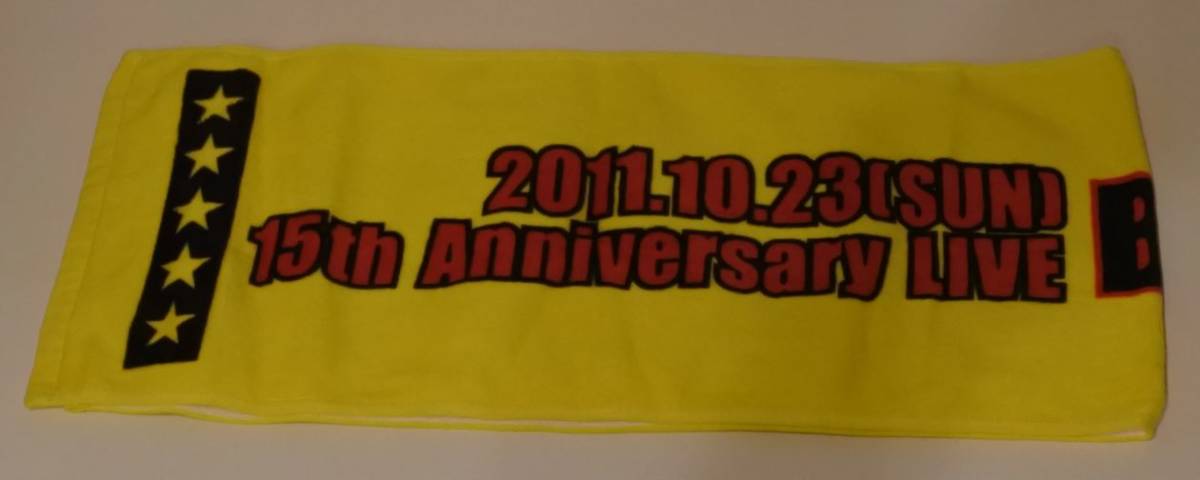 BLOODS DOG 15th Anniversary Live 2011.10.23. ライブタオル マフラータオル akskre k2h1204★拍卖