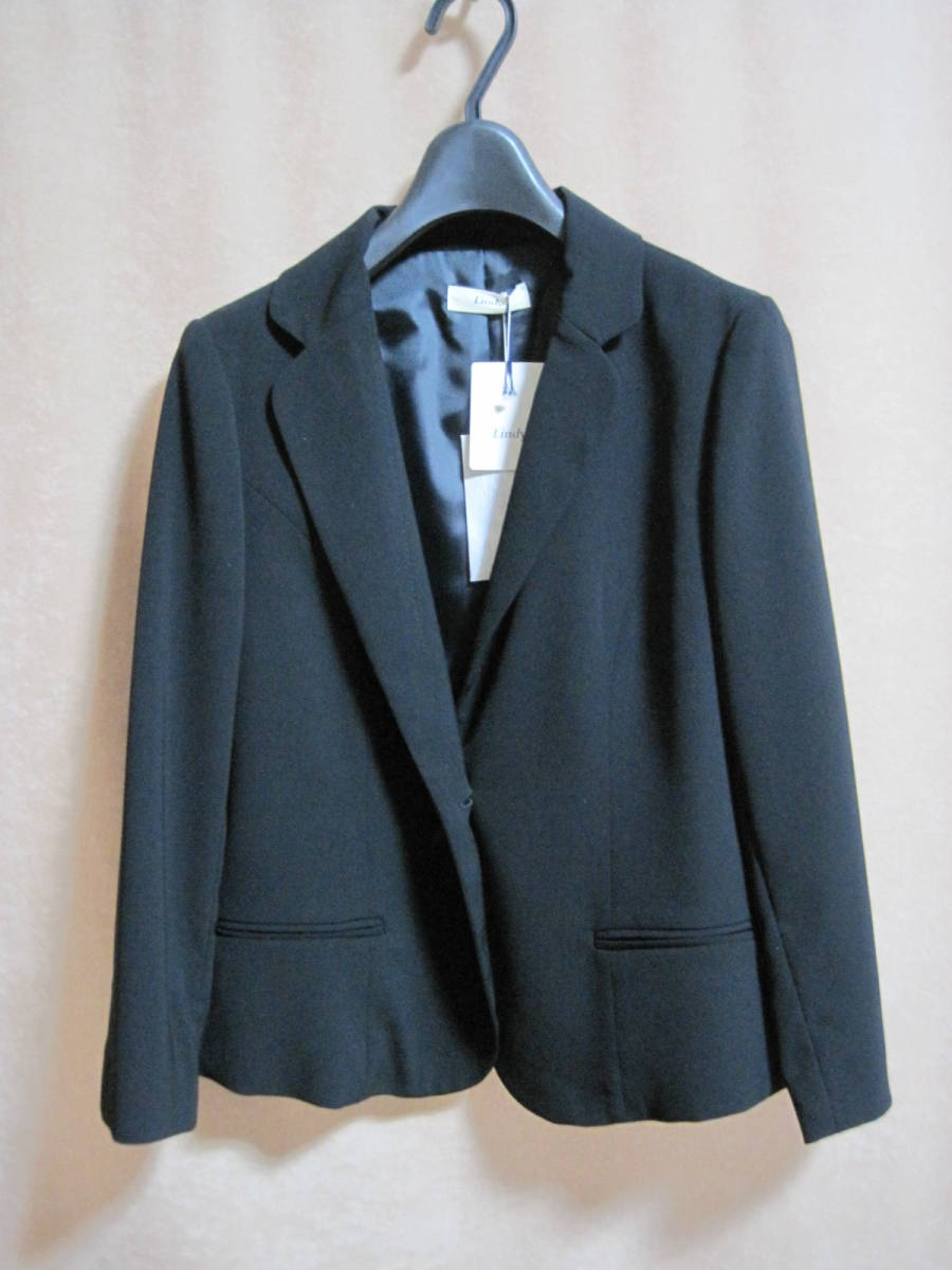Lindy ** 新品 ☆ ブラック 上質 ジャケット ◎送料込み!【黒】拍卖