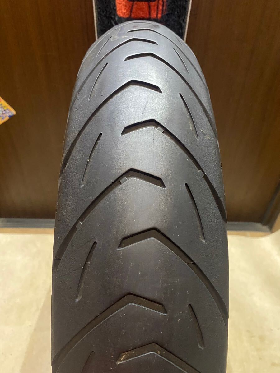 中古MCタイヤ 2023年製造 METZELER TOURANCE NEXT2 120/70R19 メッツラー ツアランス 120 70 19 1623 K5689拍卖