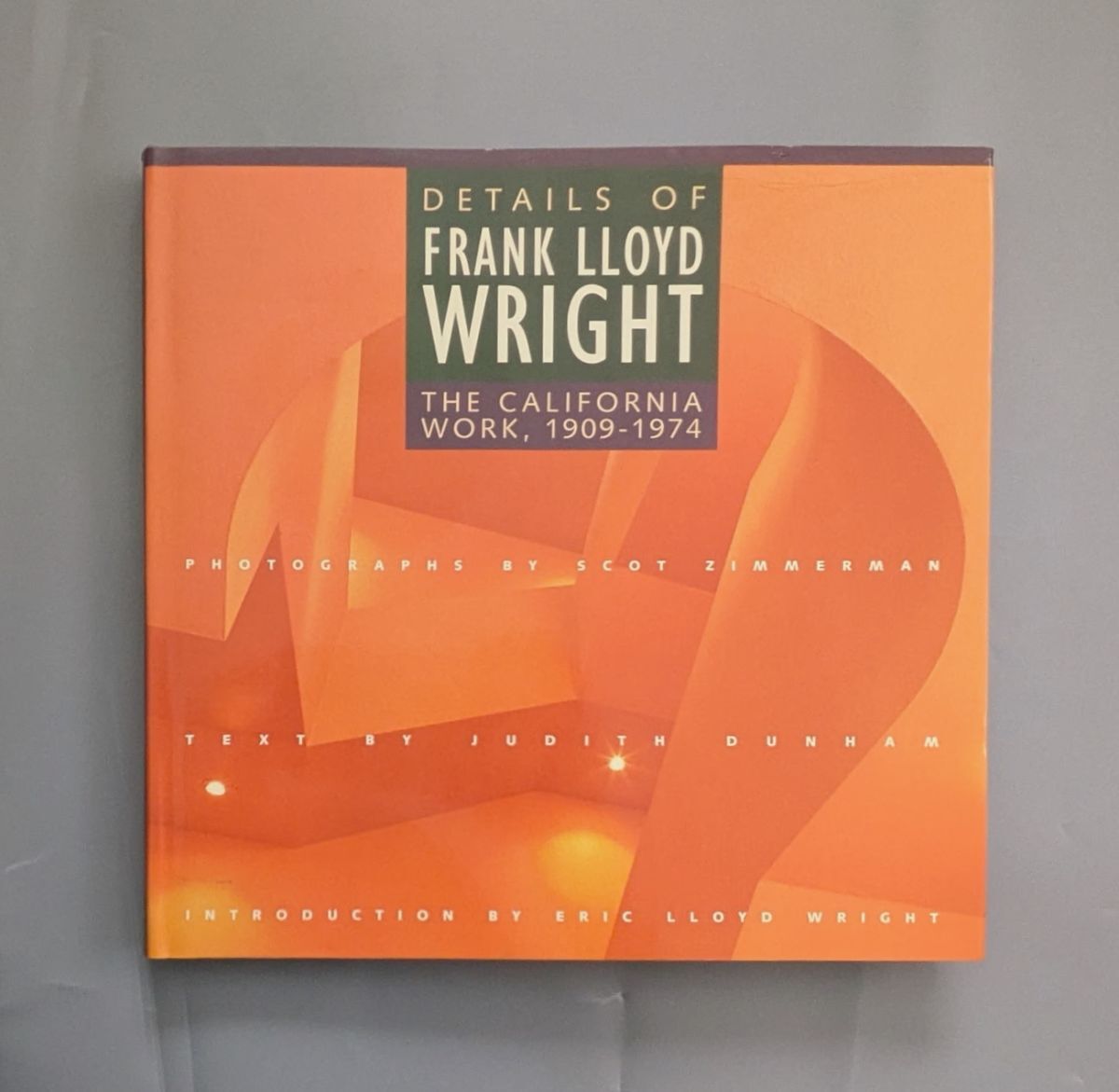 DETAILS OF FRANK LLOYD WRIGHT THE CALIFORNIA WORK , 1909-1974 フランク ロイド ライト 建築 作品集拍卖