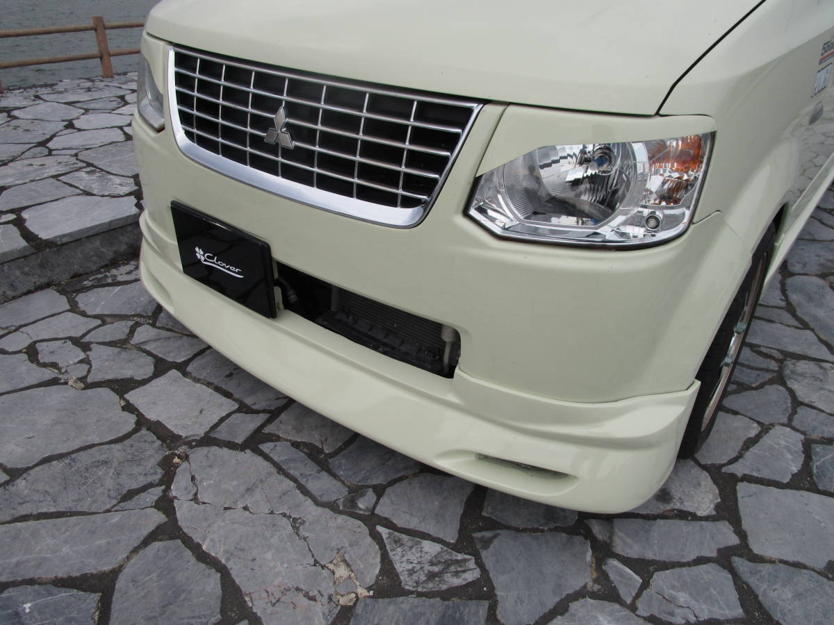 三菱★H82・EKワゴン後期用・フロントハーフスポイラー新品未塗装!拍卖