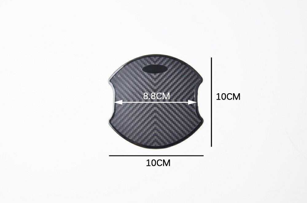 ドアハンドルプロテクター 車ドアハンドル 傷隠し保護 ガード 引っかき傷 傷防止 カーボン調 ドアハンド ドアノブ 4枚入 Llf-149拍卖