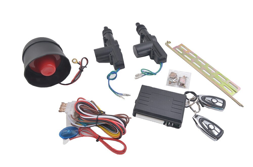 12V 車用 キーレスエントリー 後付キット アンサーバック ダミーセキュリティー ドアロック セキュリティ LED ロック lf-525拍卖