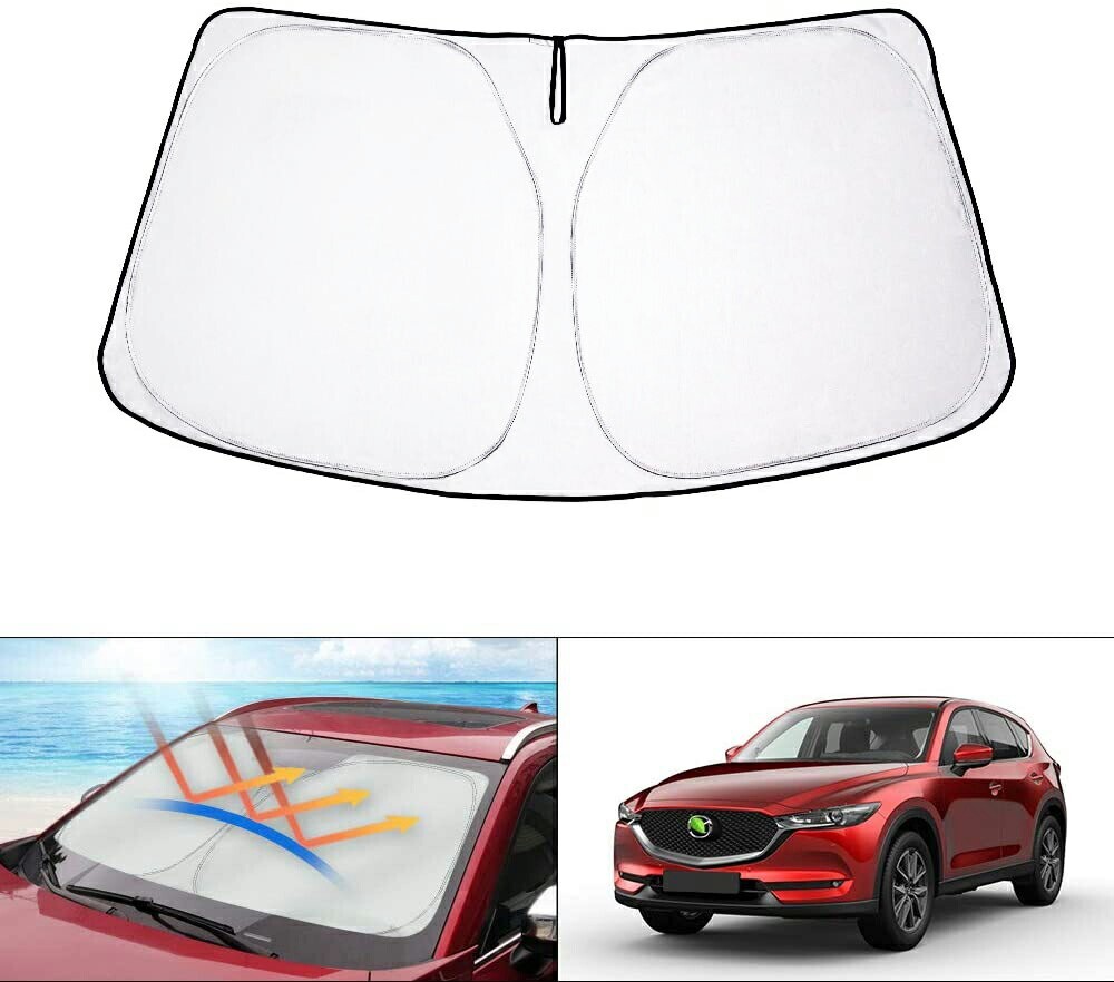 CX-5 KF系 マルチサンシェード KFEP/KF5P/KF2P型 2017年2月-現行 フロントサンシェード フロントガラス サンシェードlf-07拍卖