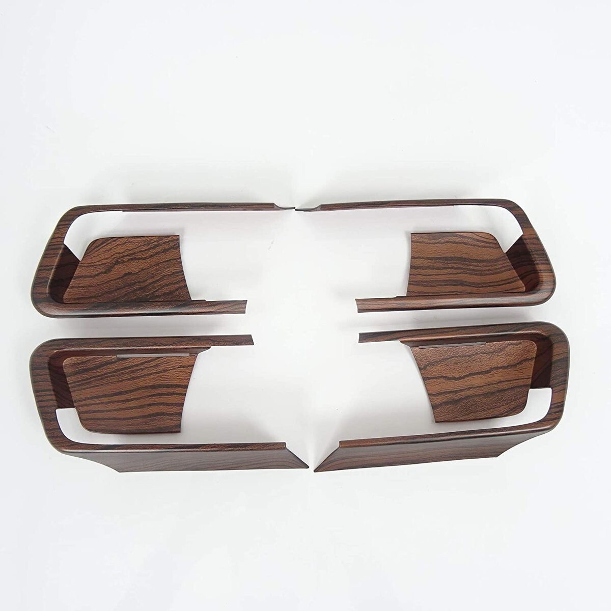 トヨタ ランドクルーザープラド 150 ランクル プラド150 TRJ150W TZ-G 茶 木目 ウッド インナー ドアハンドル ドアノブ 10001018拍卖