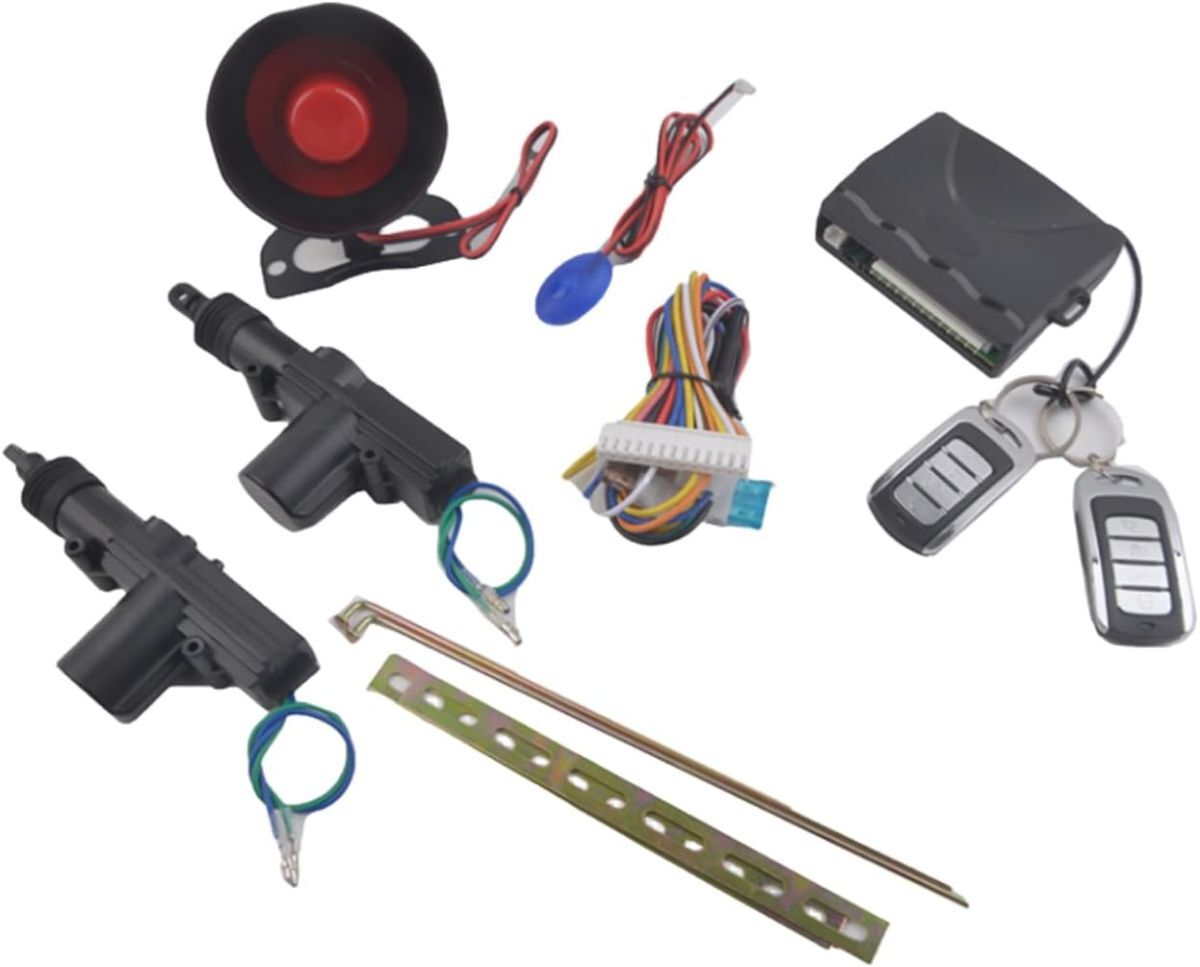 12V キーレスエントリーキット ロック・アンロックスピーカーサイレンで音と光の連動も可能 M2compass1706258142拍卖