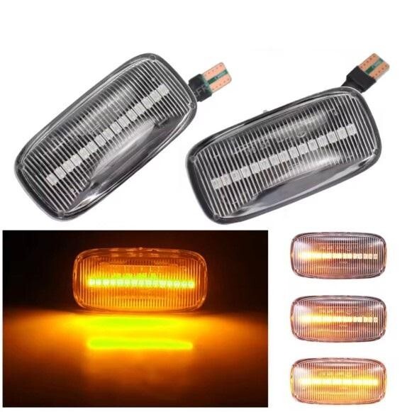 シーマ GF50 300G 450XL 450XV フェンダーミラー車 シーケンシャル LEDサイドマーカー マーカー ウィンカー compass1720518496拍卖