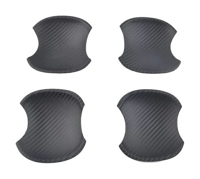 新型N-BOX JF3 JF4 ハンドルドアカバー ドアノブ カーボン調 ドアハンドルアンダープロテクター ドア4枚セットlf-230拍卖