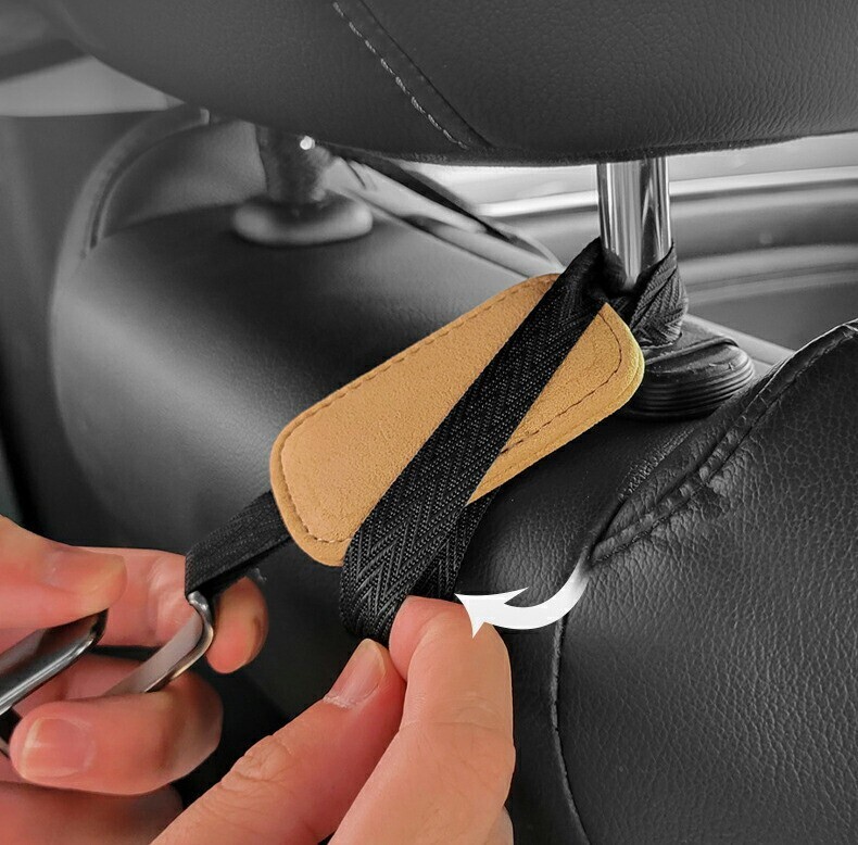 CX-3~5/CX-8/アテンザ/アクセラ/デミオ 車用シートフック ヘッドレストフック 荷物フック 超強力 耐荷重20kg 2本入りlf-349拍卖