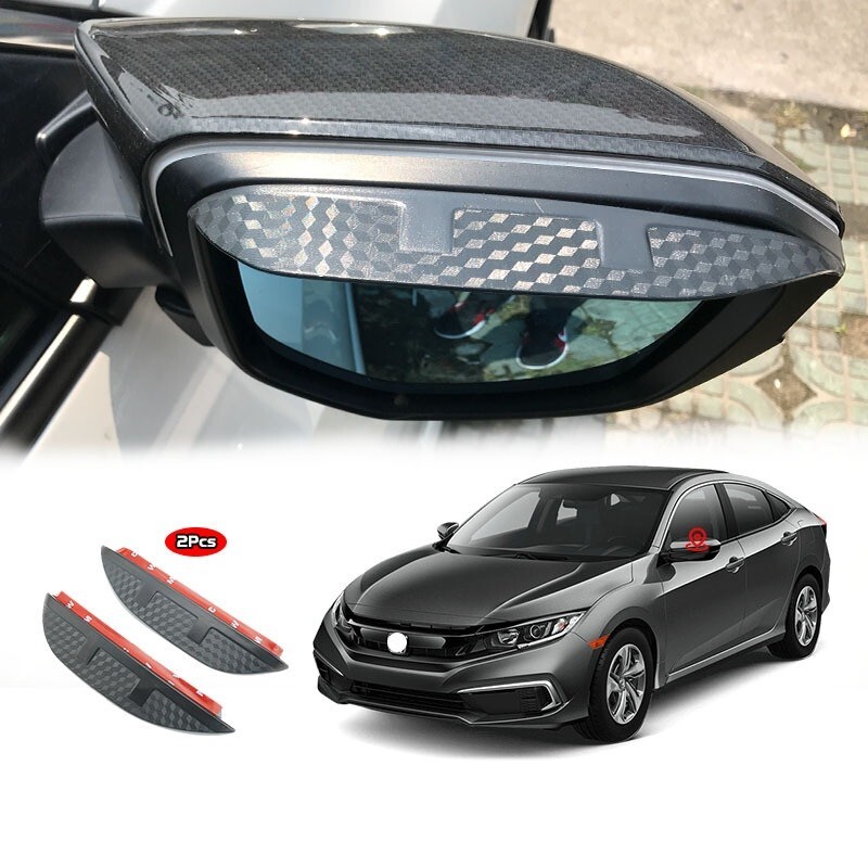 シビック FC1 セダン FK7 ハッチバック タイプR FK8 リミテッドエディション ドアミラー バイザー カバー compass1725441073拍卖