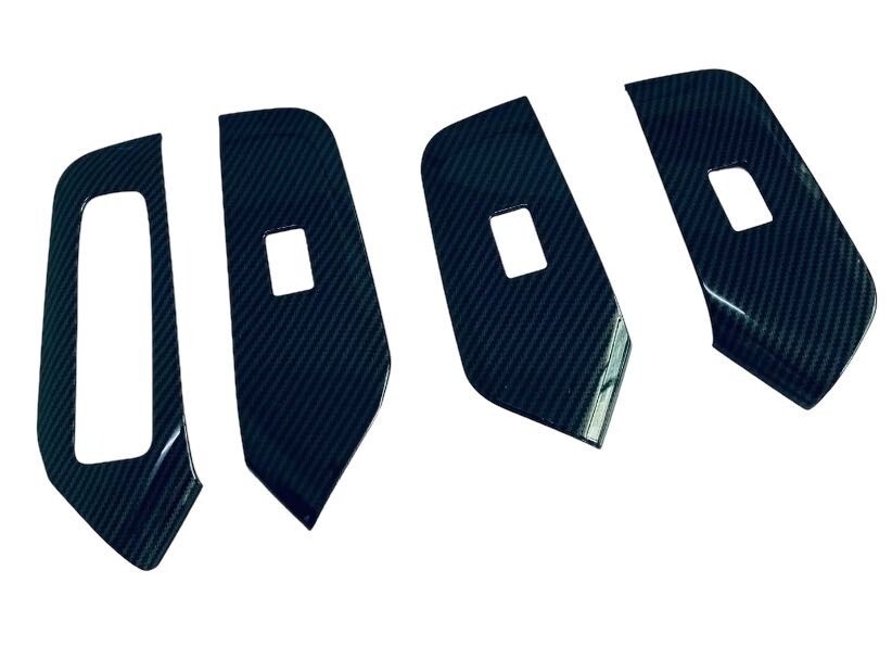 トヨタ プリウス 60系 カーボン調 ウインドウスイッチ パネル カバー パワーウインドウ スイッチ パネル compass1719390724拍卖