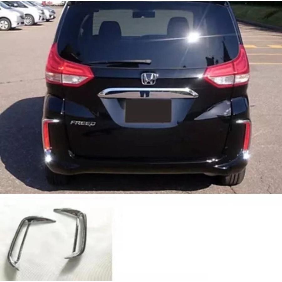 フリード フリード+ GB5 GB6 GB7 GB8 クローム メッキ リフレクター リング リアバンパー カバー compass1728631275拍卖