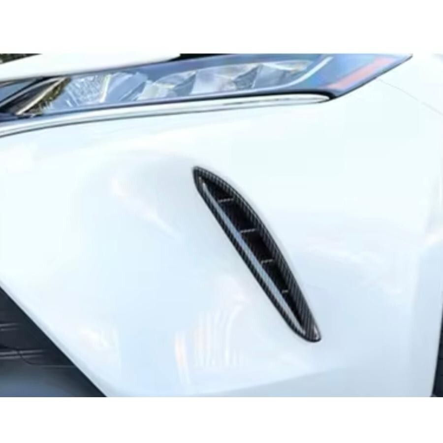 トヨタ ハリアーハイブリッド 80系 S G Z レザーパッケージ カーボン フロントバンパー サイドダクト compass1724314852拍卖