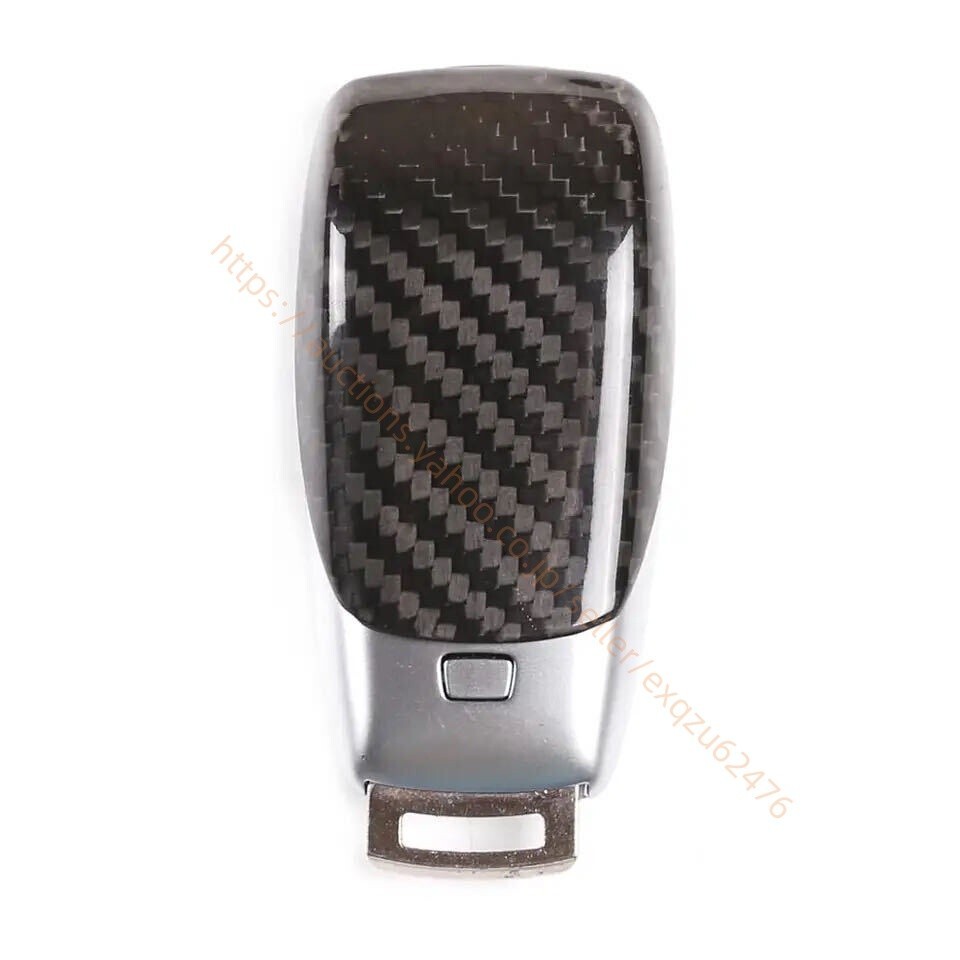 ベンツ リアルカーボン キーカバー 電子キー 鍵 パネル キーレスゴー カバー ブラック カーボン 黒 W463a W464 10005482拍卖