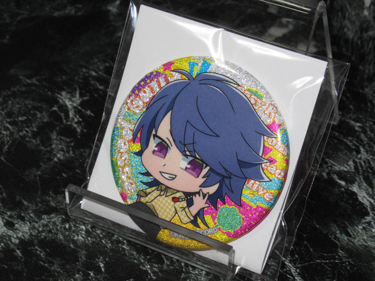 ヒプノシスマイク PRONTO コラボカフェ 缶バッジ コレクション グリッター 有栖川帝統 ヒプマイ プロント拍卖