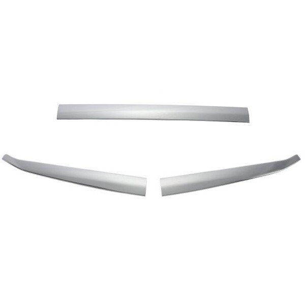 17スーパーグレート フロント リッドカバー 三菱ふそう 平成29年5月〜現行 メッキ ワイパーパネル下 3分割 セット クローム 貼付け 新品拍卖