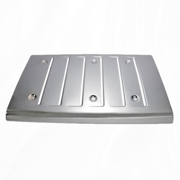 三菱ふそう 17スーパーグレート スチール マフラーカバー メッキ 平成29年5月〜現行 カバー サイドカバー FUSO 取付穴6 新品 未使用拍卖