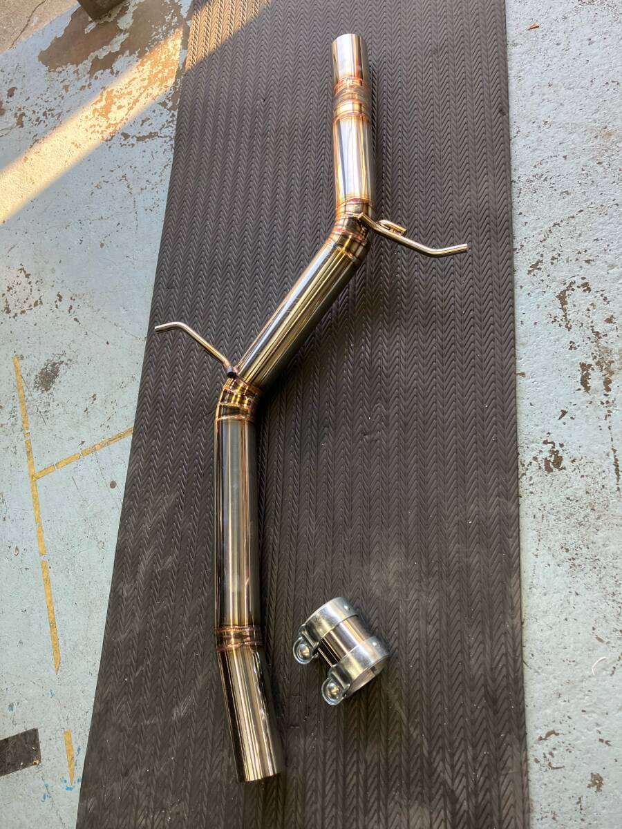 アウディA5(B8) 8Tレゾネーターデリートパイプ G. AUDI中間マフラー ★新品★ 日本製拍卖