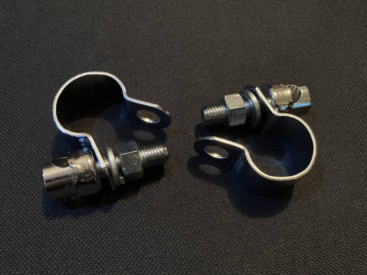 70s NOS シューペリア 1インチクランプセット (検 パン ナックル ショベル ボバー チョッパー スポーツスター アイアン拍卖