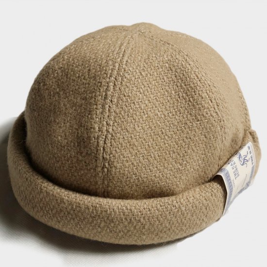 別注 限定! The H.W. Dog working class heroes tweed ツイード ロール キャップ roll cap ザエイチダブリュードッグ コラボ collaboration拍卖