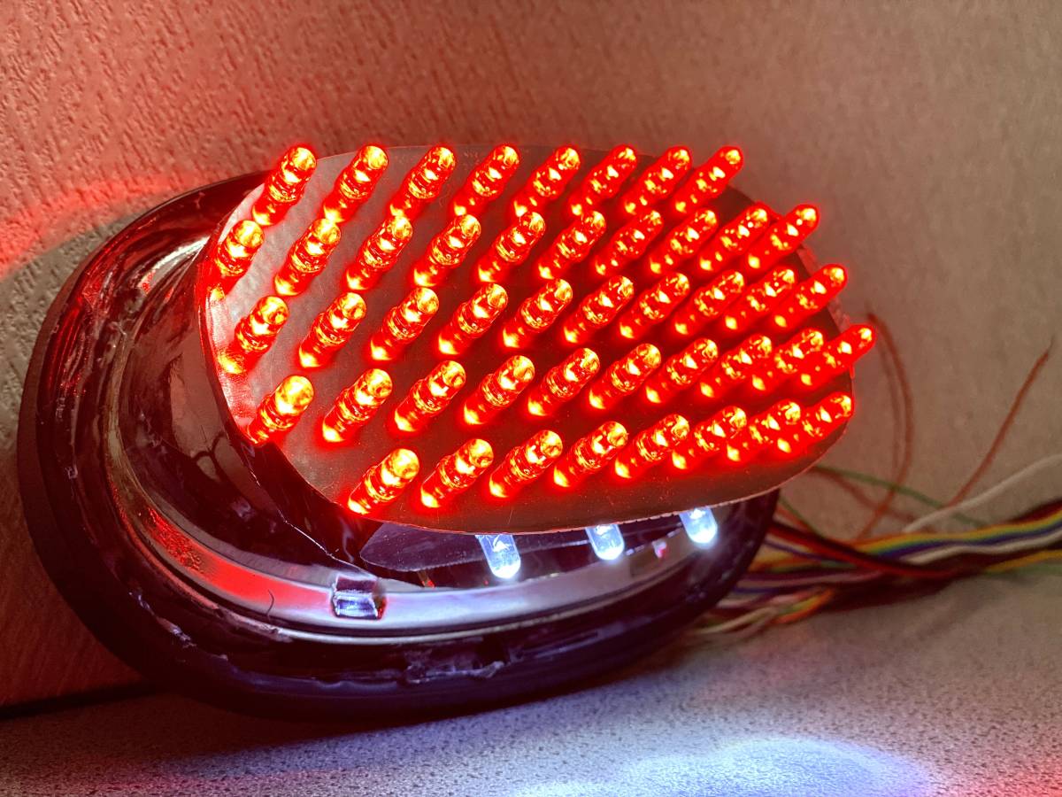 【60日保証】イナズマ 400(GK7BA)/RGV250SPガンマ☆テールランプLEDユニット☆超爆光46発!拍卖