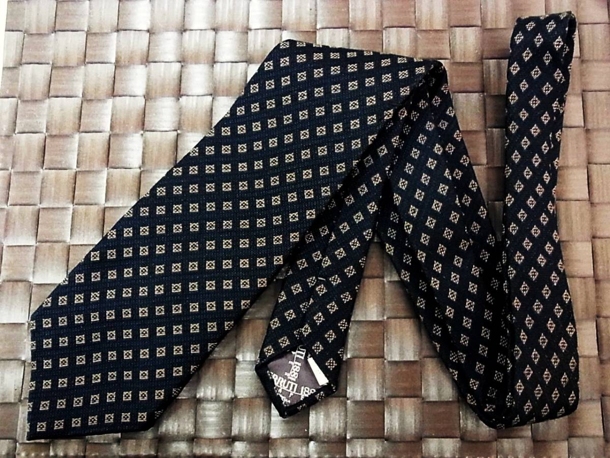 yW0834高級 ウール 生地 美品ブランド ネクタイ●セルッティ ネクタイ拍卖