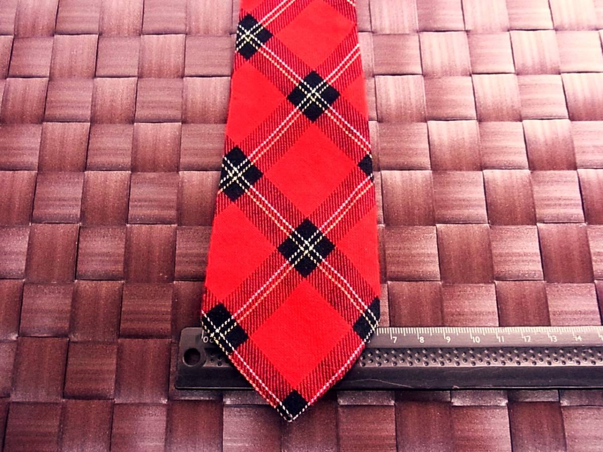 yW0782高級 ウール地 美品ブランド ネクタイ●ネクタイ拍卖