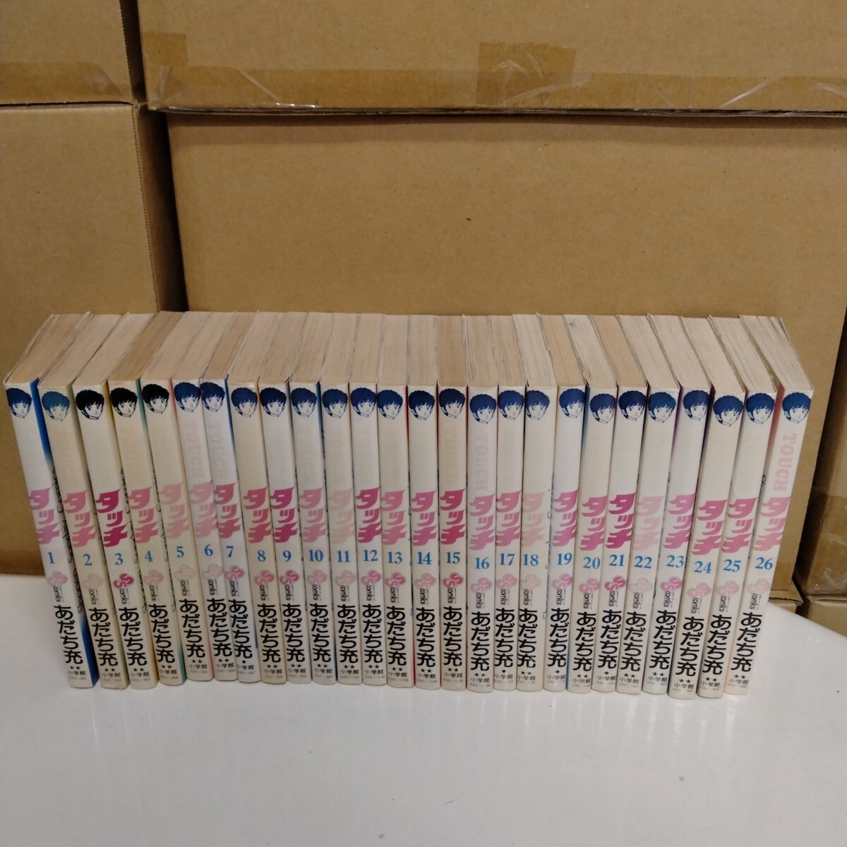 タッチ あだち充 1~26巻 全巻セット サンデーコミックス拍卖