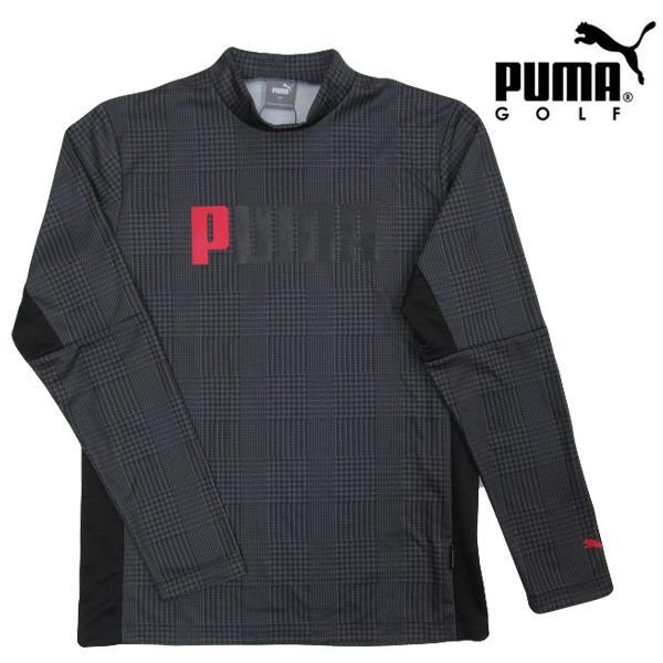 送料無料◆新品◆プーマ ゴルフ AOP 長袖 モックネックシャツ◆(XL)◆539373-01◆PUMA GOLF拍卖