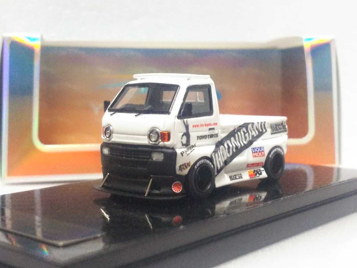 YM 1/64 パンデム スズキ キャリイ Pandem Rocket Bunny Suzuki Carry HOONIGAN ロケットバニー フーニガン YMモデル キャリィ 白 ホワイト拍卖