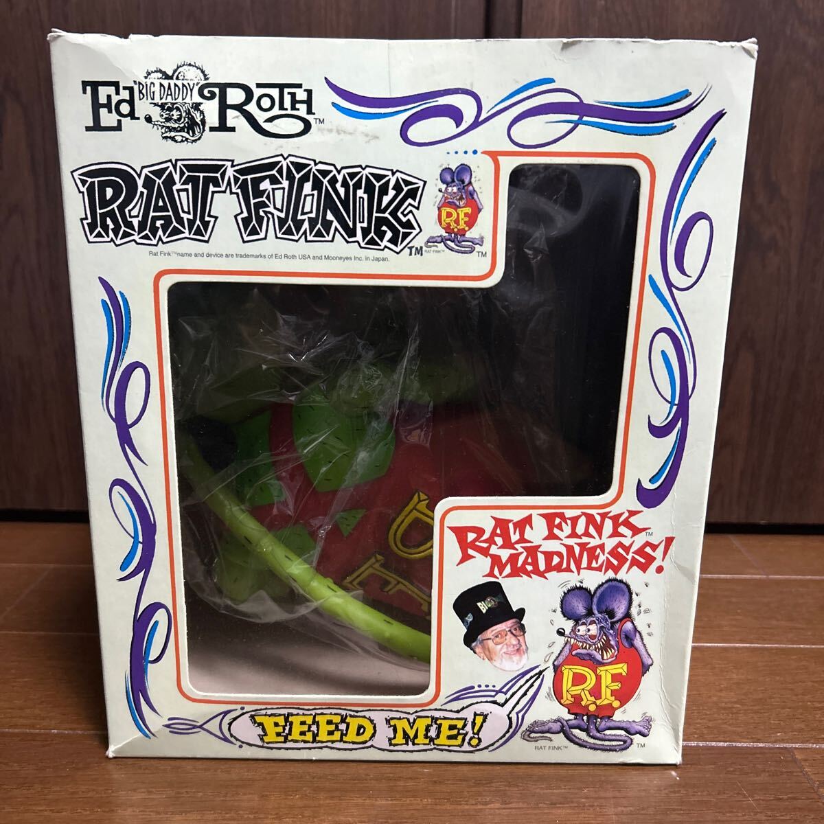 RATFINK ラットフィンク mooneyes ed roth エドロス ムーンアイズ hot rod Rat fink rad rods フィギュア bone bad junkyard meister拍卖