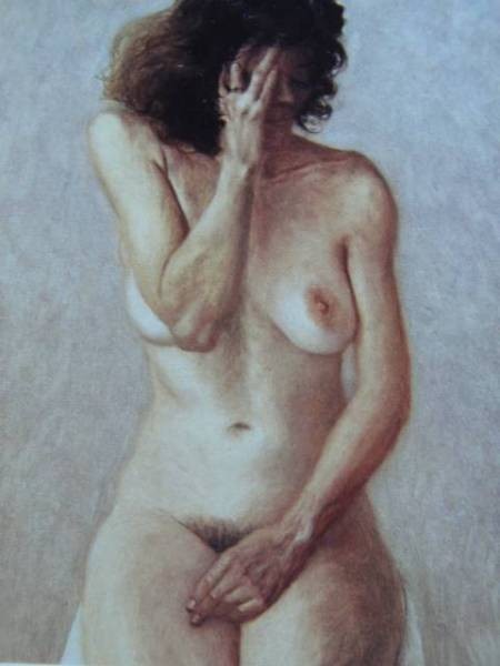 ARIKHA、Pudicity、希少画集画、新品額装付拍卖