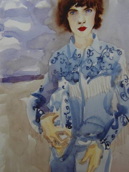 Elizabeth Peyton、Beck、希少画集画、新品額装付 choco拍卖