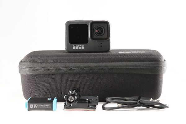 ★特上品★ゴープロ GoPro HERO9 Black CHDHX-901-FW★動作OK 専用ケース付★101940拍卖