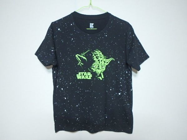 ヨーダ スターウォーズ ネオン 総柄 Tシャツ拍卖