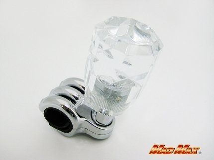 MADMAX トラック用品 クロスカット ハンドルスピンナー クリア/運転サポート くるくる スピナー 乗用車 軽トラック 軽バン【送料800円】拍卖