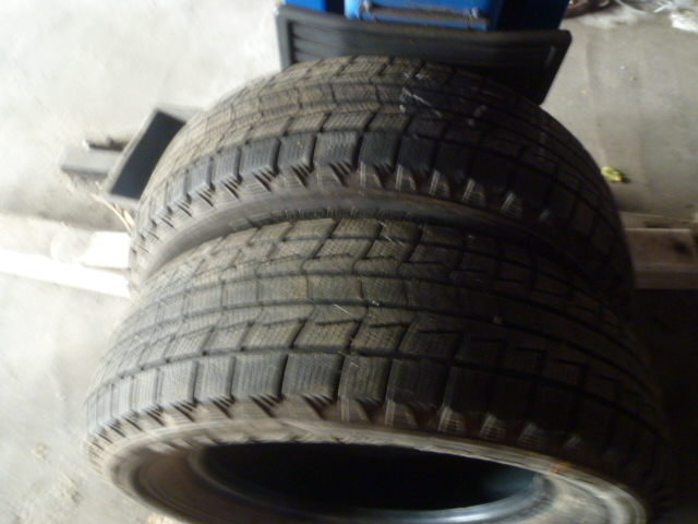 195/65-15人気のブリジストンブリザック スタットレス山有り中古2本冬に備えどうぞ拍卖