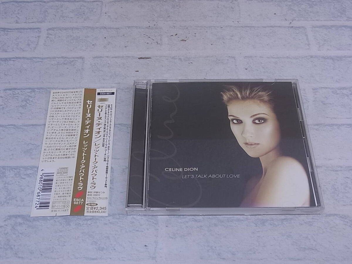 〓AA/544●洋楽CD☆レッツ・トーク・アバウト・ラヴ ☆セリーヌ・ディオン Celine Dion拍卖