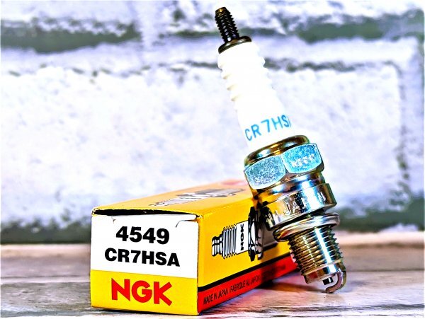 NGK CR7HSA (4549) 新品 送料込 ホンダ スペイシー125 (教習車) ('05.5~) JF04 適合拍卖