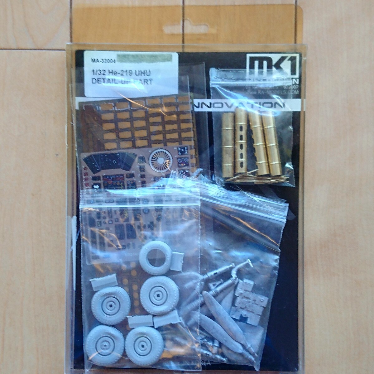 【新品、開封済み】MK1デザイン MA-32004 1/32 Не219 UHU ウーフー ディテールアップパーツセット レベル用拍卖