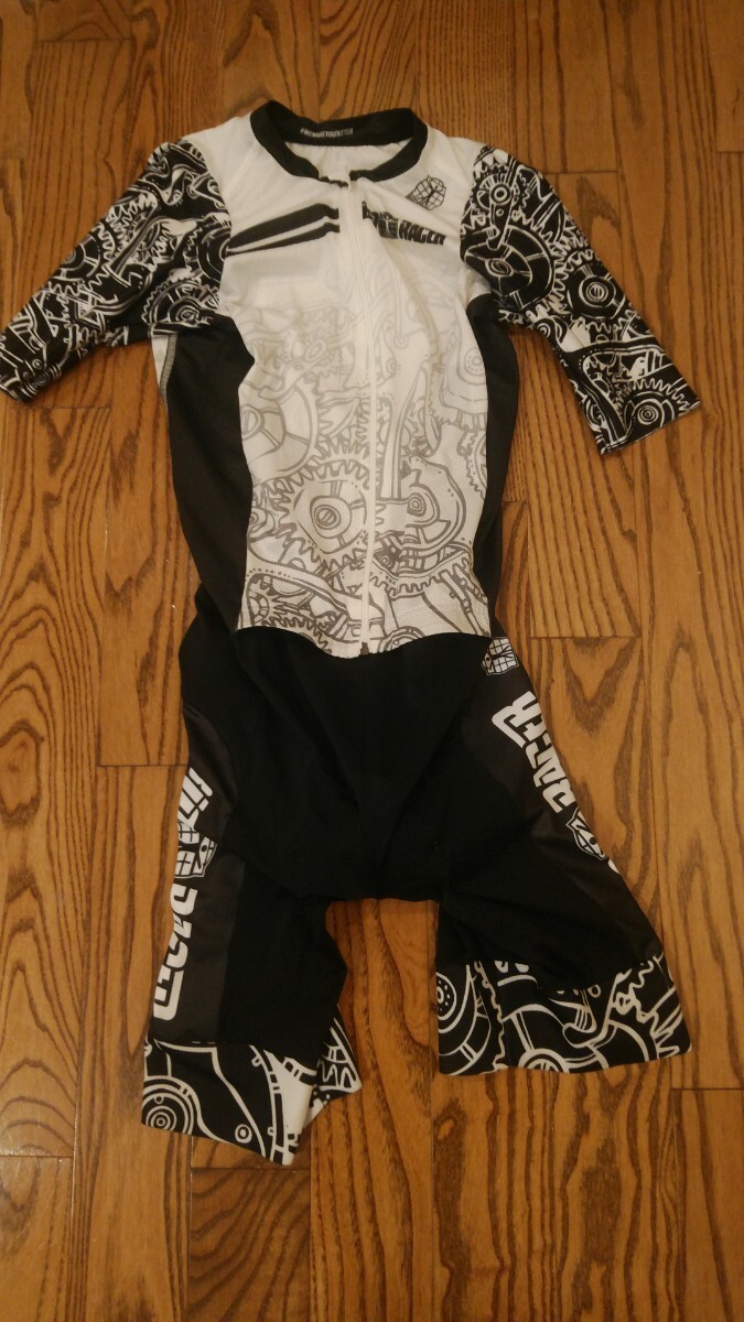 超美品 BIORACER XSサイズ セパレートワンピース エアロスーツ スキンスーツ ビオレーサー 拍卖