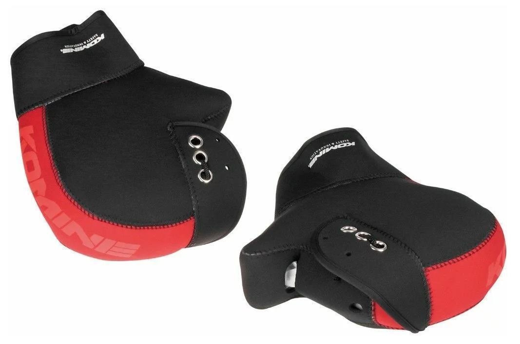 コミネ AK-021(ソリッドブラックレッド)バイク用 ネオプレーン ハンドルカバー【新品・未使用】拍卖