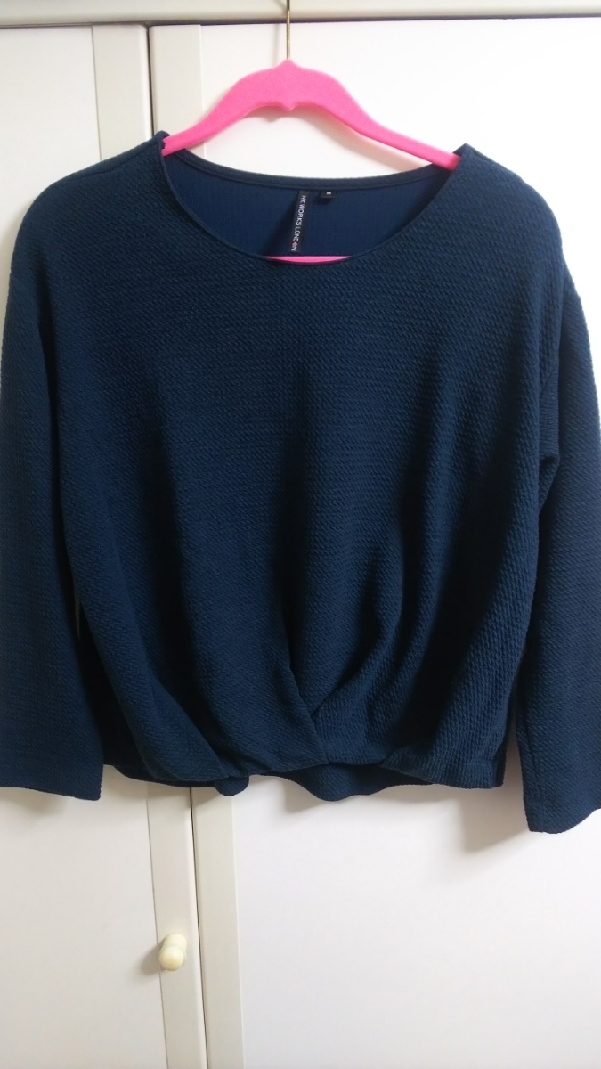 ★HK WORKS LONDON コシノヒロコ★グリーン系 カットソー Mサイズ★しまむら★拍卖