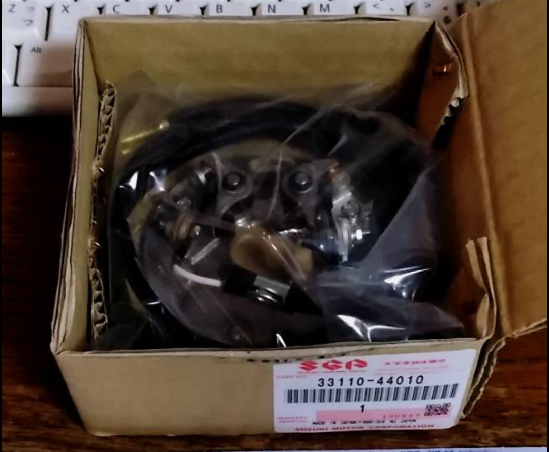 paypaySUZUKI GS400 GS425 GS400L スズキ ND 日本電装 ポイント コンタクト ブレーカ イグニッション 新品 純正 拍卖