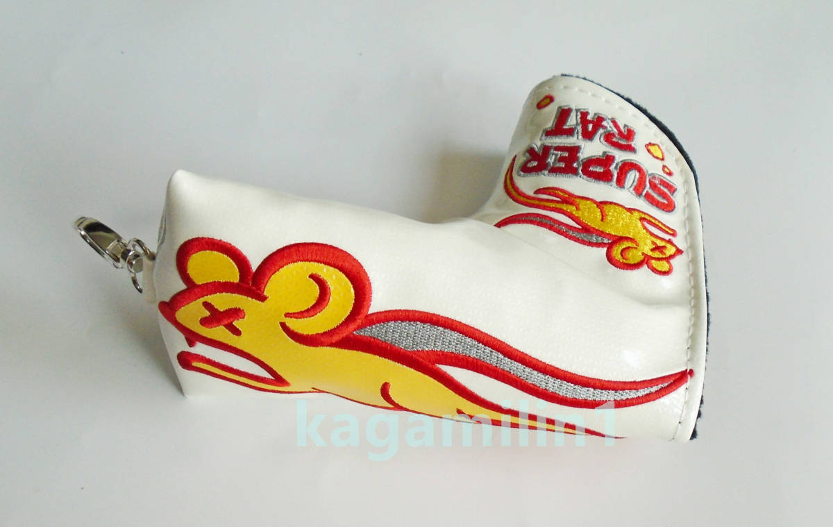 パターカバースコッティキャメロンツアーツアー支給 新作 磁石タイプ開閉 S-RAT 白拍卖