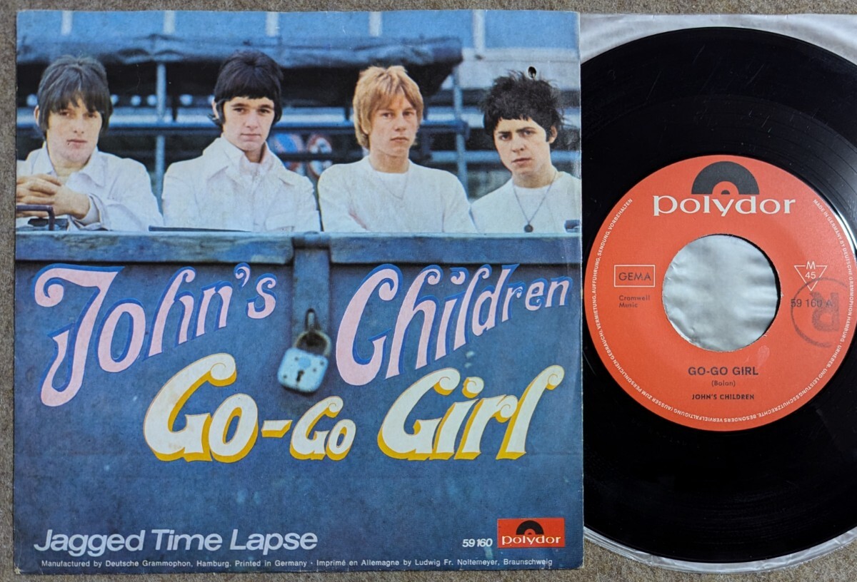 John's Children-Go-Go Girl★独Orig.7"/Marc Bolan/T.Rex拍卖